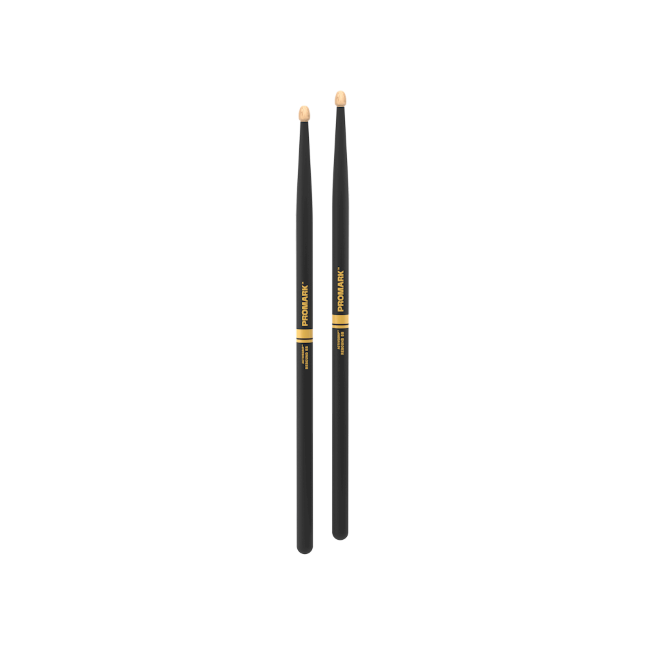 PROMARK Rebound 5B ActiveGrip Hickory Drumstick, Acorn Wood Tip - R5BAG