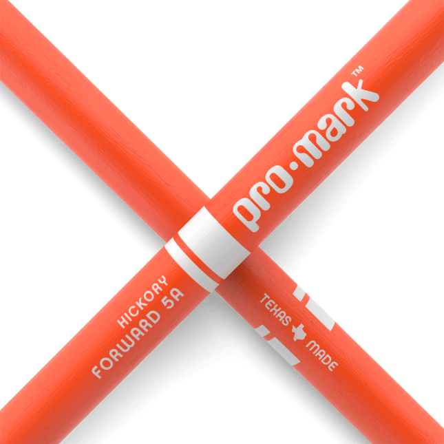 PROMARK Classic 5A Painted Sticks - Orange - TX5AW-ORANGE