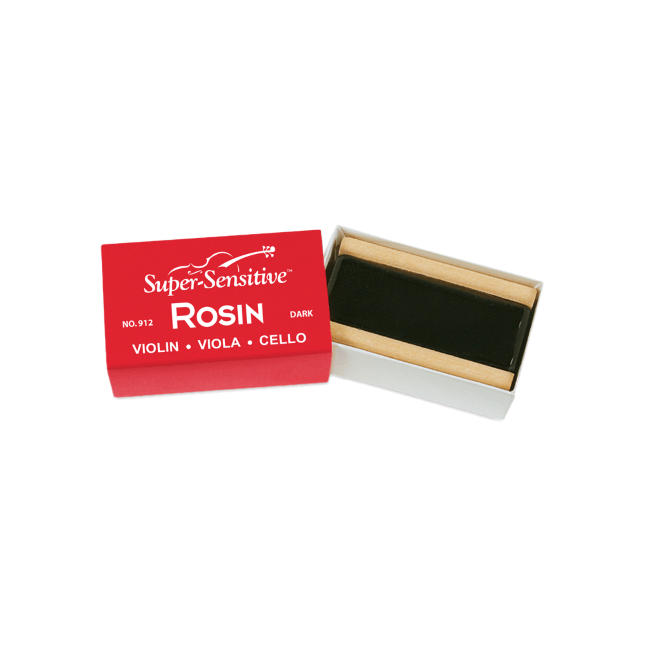 Super-Sensitive 912-EA Dark Rosin for Violin / Viola / Cello