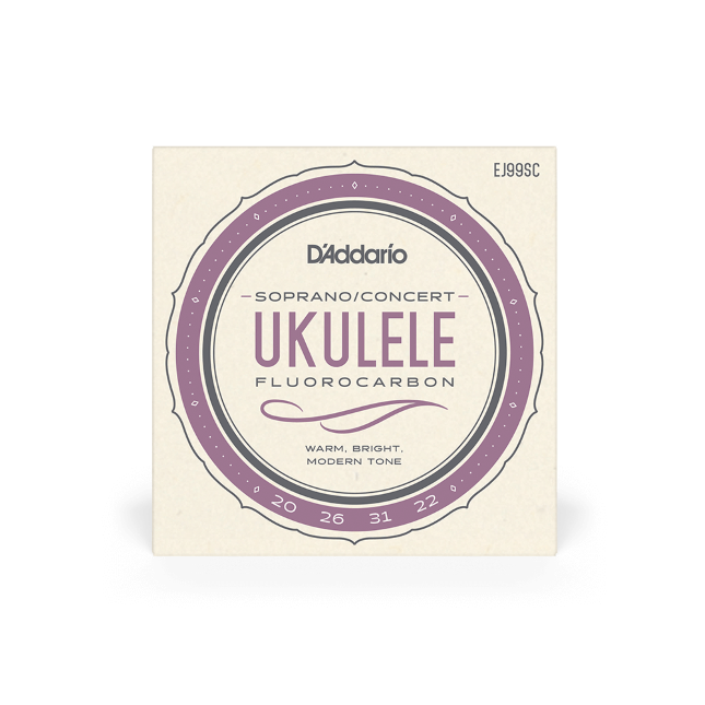 D'Addario EJ99SC Pro-Arté Carbon Ukulele Strings, Soprano / Concert
