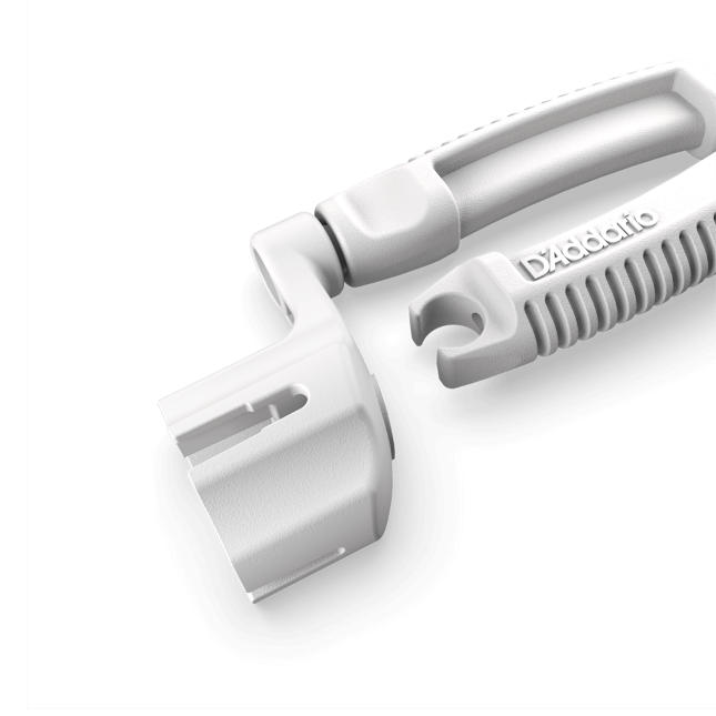 D'Addario DP0002W Guitar Pro-Winder, White