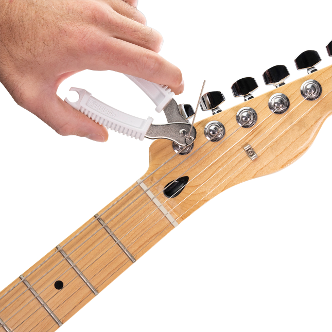 D'Addario DP0002W Guitar Pro-Winder, White