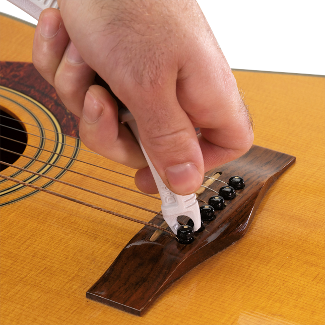 D'Addario DP0002W Guitar Pro-Winder, White