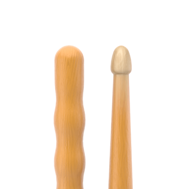 PROMARK TXGKAWW Glenn Kotche Active Wave ActiveGrip Clear Hickory Drumstick, Wood Tip