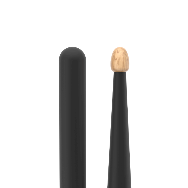 PROMARK Rebound 5A ActiveGrip Hickory Drumstick, Acorn Wood Tip - R5AAG