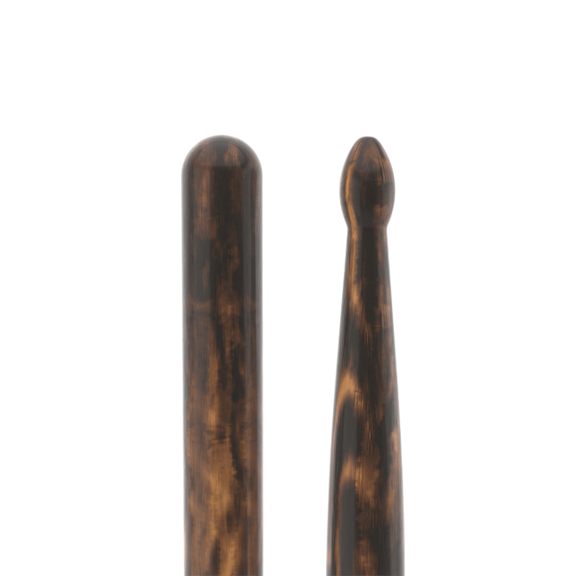 PROMARK Classic Forward 5A FireGrain Hickory Drumstick, Oval Wood Tip - TX5AW-FG