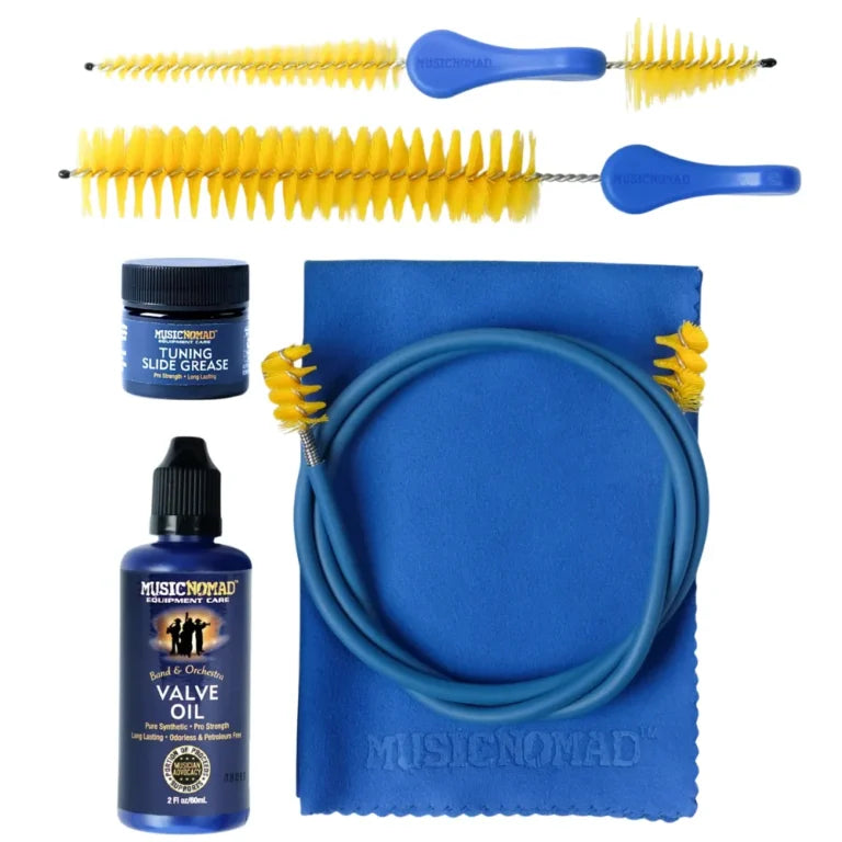 Music Nomad MN770 Premium Trumpet Cleaning & Care Kit – 6 pc.