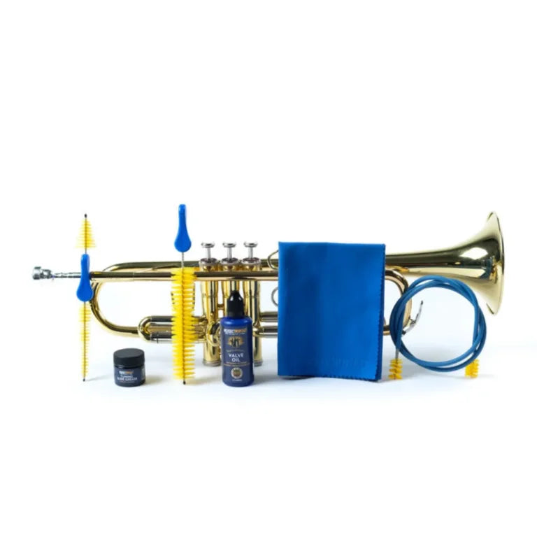 Music Nomad MN770 Premium Trumpet Cleaning & Care Kit – 6 pc.