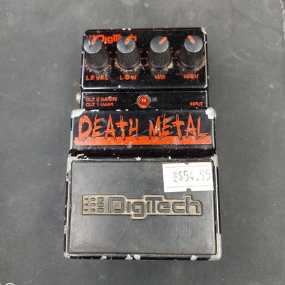 2010's DigiTech Death Metal Effect Pedal