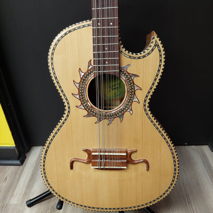 Guitarras Olmos Bajo Quinto - Natural Finish (USED) "Made In Mexico" (Sold As Is)