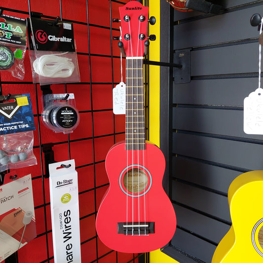 Sunllite Soprano Ukulele - Red - US-90MRD