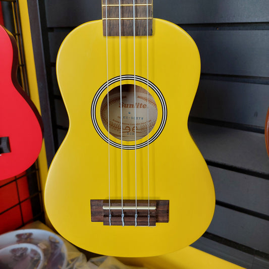 Sunlite Soprano Ukulele - Yellow - US-90MYW