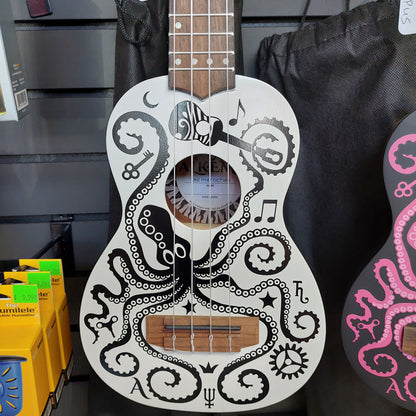 Alkemi Play Series Ukulele - Octopus - PLAY-OCT-WB