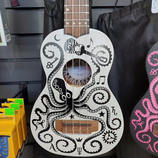 Alkemi Play Series Ukulele - Octopus - PLAY-OCT-WB