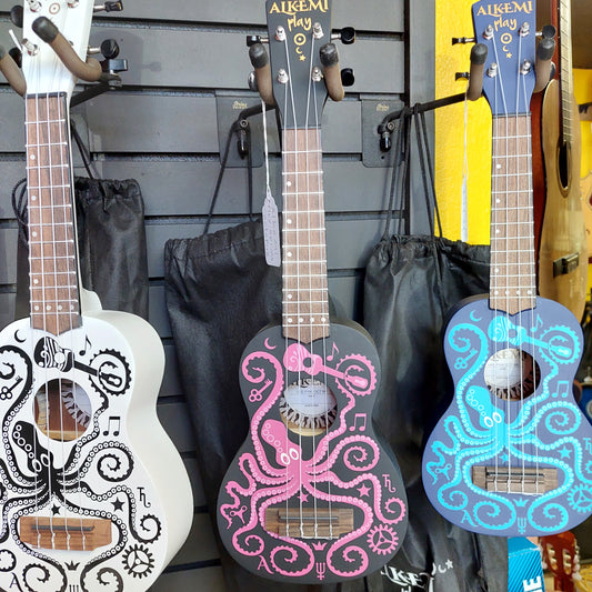 Alkemi Play Series Ukulele - Octopus - PLAY-OCT-BP