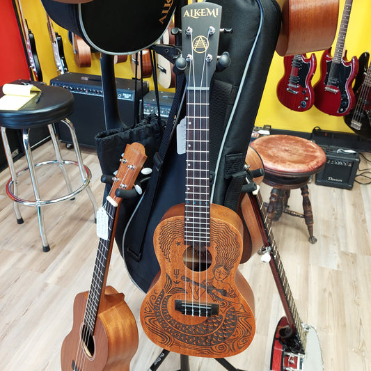 Alkemi Concert Ukulele - Mermaid - UKE-C-MER