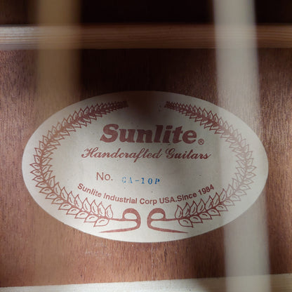 Sunlite 40" Parlor Acoustic Guitar - GA-10P