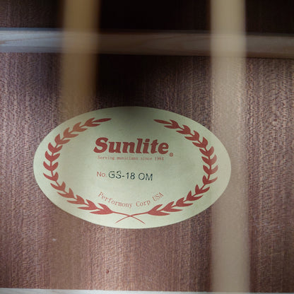 Sunlite 41" OM Style Acoustic Guitar - GS-180M