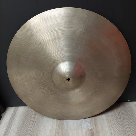 1960's Zildjian 3 Dot 22” Ride Cymbal (Keyholed) "Made In USA