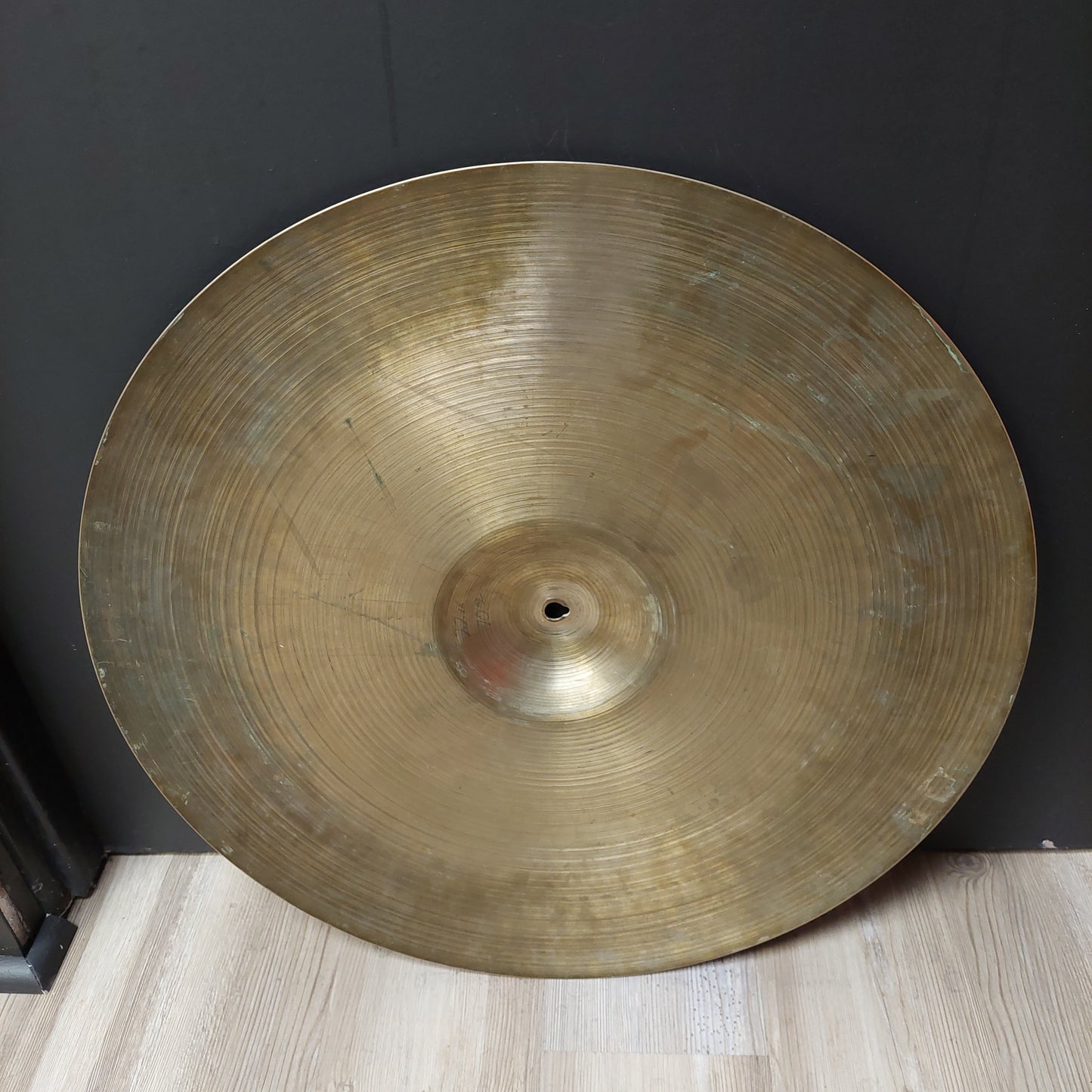 1960's Zildjian 3 Dot 22” Ride Cymbal (Keyholed) "Made In USA