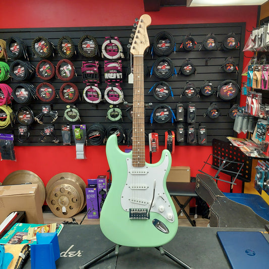 2024 Squier SSS Stratocaster Electric Guitar - Surf Green SN# GRNG24031151