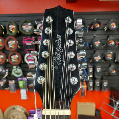 2019 TAKAMINE GD-3OCE-12 12-String Acoustic/Electric Guitar - Black Gloss - SN# CC191008829