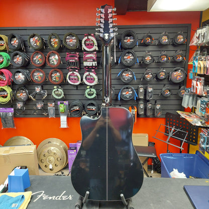 2019 TAKAMINE GD-3OCE-12 12-String Acoustic/Electric Guitar - Black Gloss - SN# CC191008829