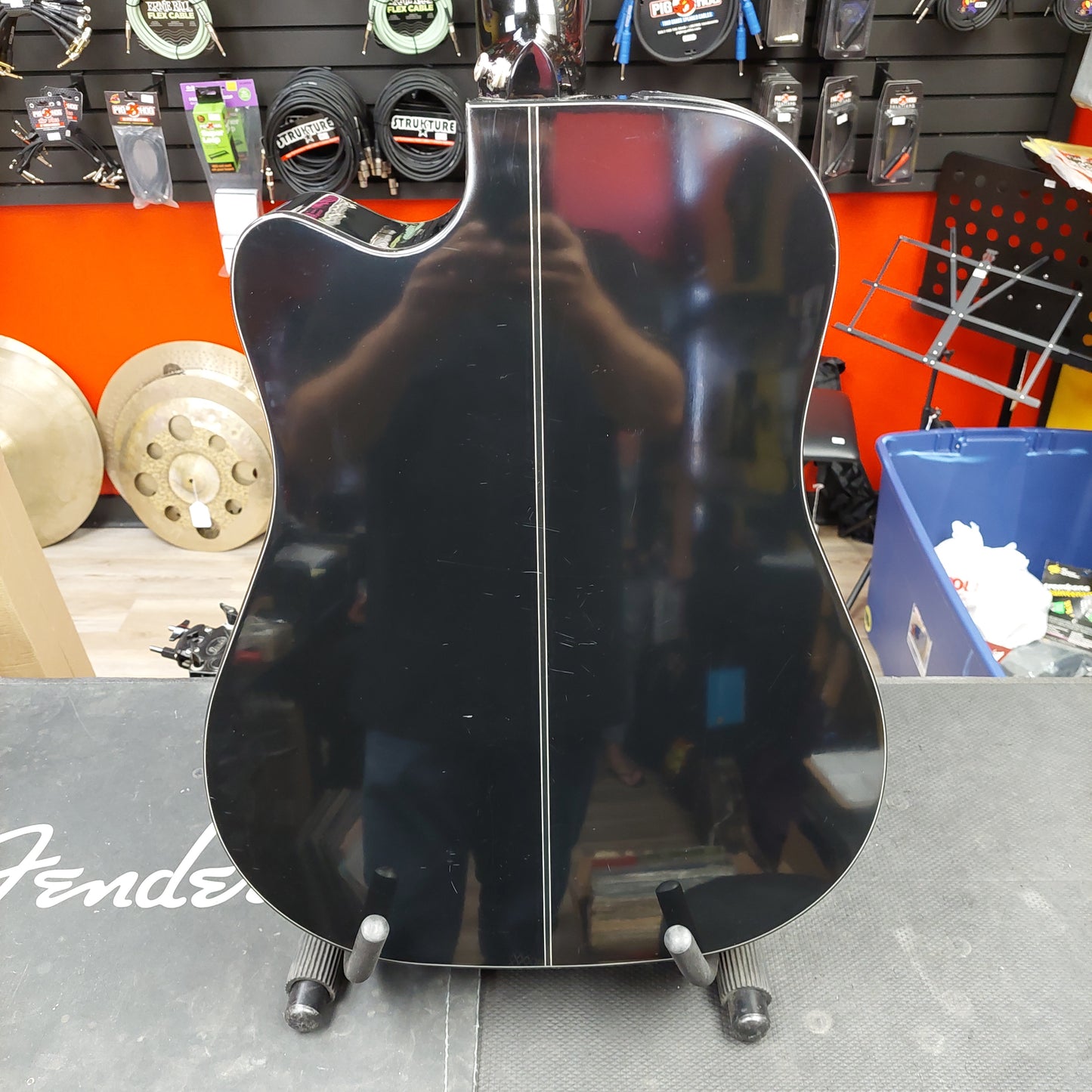 2019 TAKAMINE GD-3OCE-12 12-String Acoustic/Electric Guitar - Black Gloss - SN# CC191008829