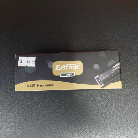 East Top Blues Harmonica 10 Holes - T008K