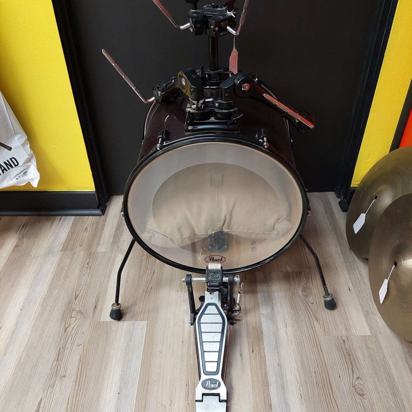 PEARL RHYTHM TRAVELER 5 PIECE TRAVEL DRUM SHELLS (USED)