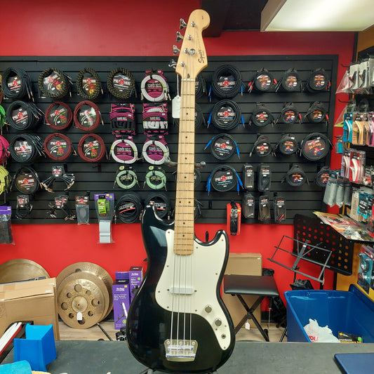 2009 Squier Affinity Bronco Bass - Black "Made In Indonesia" SN# IC090130413