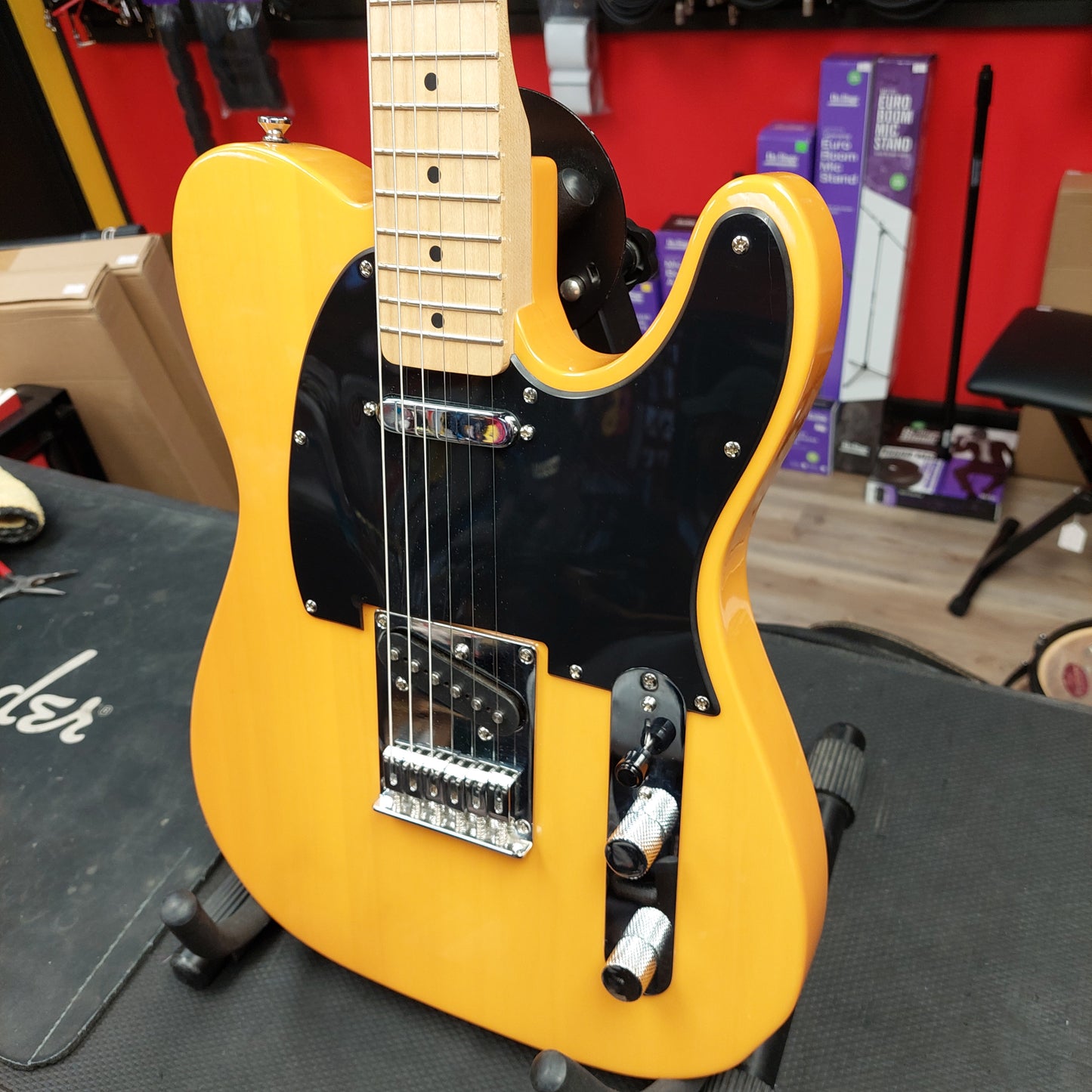 2019 Squier FSR Telecaster Electric Guitar - Butterscotch Blonde - SN# ICS19066281