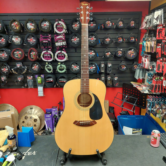 2006 Fender CD-60 NAT Acoustic Guitar - Natural - SN# CS06121899