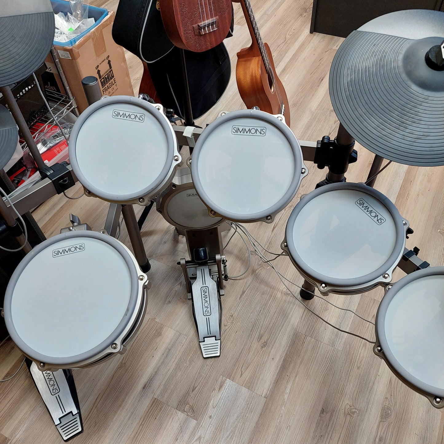 Simmons Titan 70 E Drum Kit w/ Simmons DA212 Active Monitor (USED) SN# 06287243200077 / SN# DA211224091009896