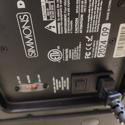 Simmons DA212 Active Monitor (USED) SN# DA211224091009896