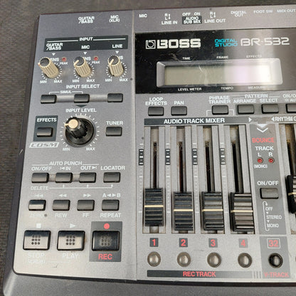 BOSS BR-532 Digital Studio w/ Flash Card Reader & Flash Cards (USED) "Made In Japan" SN# 21CQ89682