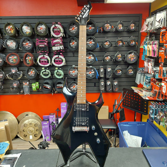 MID 2000's BRONZE by BC RICH WARLOCK ELECTRIC GUITAR - BLACK SN# 42434846