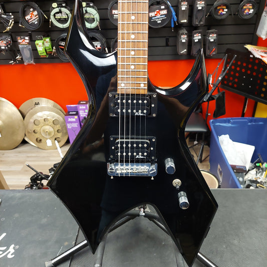MID 2000's BRONZE by BC RICH WARLOCK ELECTRIC GUITAR - BLACK SN# 42434846