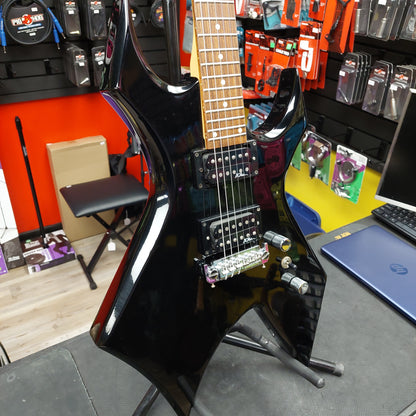 MID 2000's BRONZE by BC RICH WARLOCK ELECTRIC GUITAR - BLACK SN# 42434846
