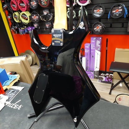 MID 2000's BRONZE by BC RICH WARLOCK ELECTRIC GUITAR - BLACK SN# 42434846