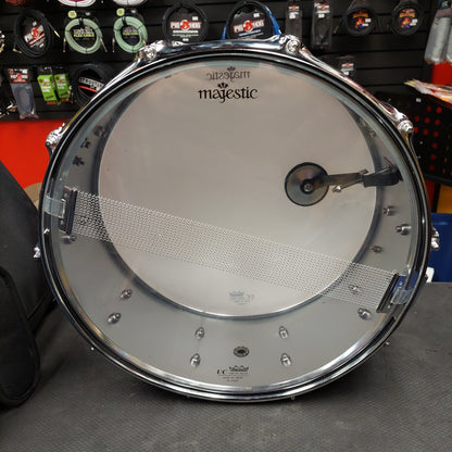 Majestic Chrome Snare Drum w/ Gig Bag (USED)