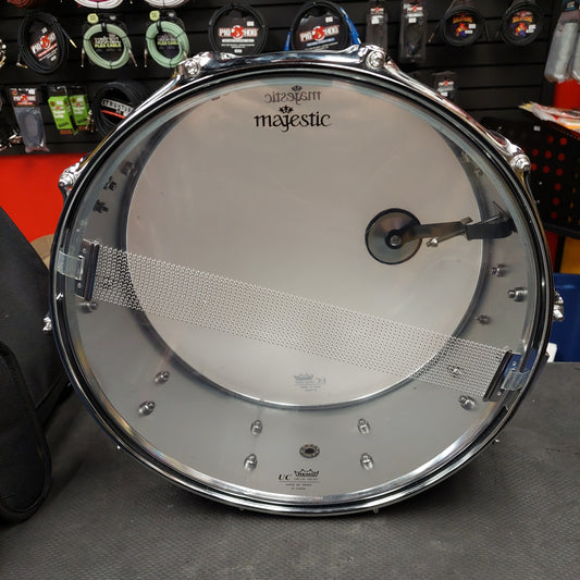 Majestic Chrome Snare Drum w/ Gig Bag (USED)