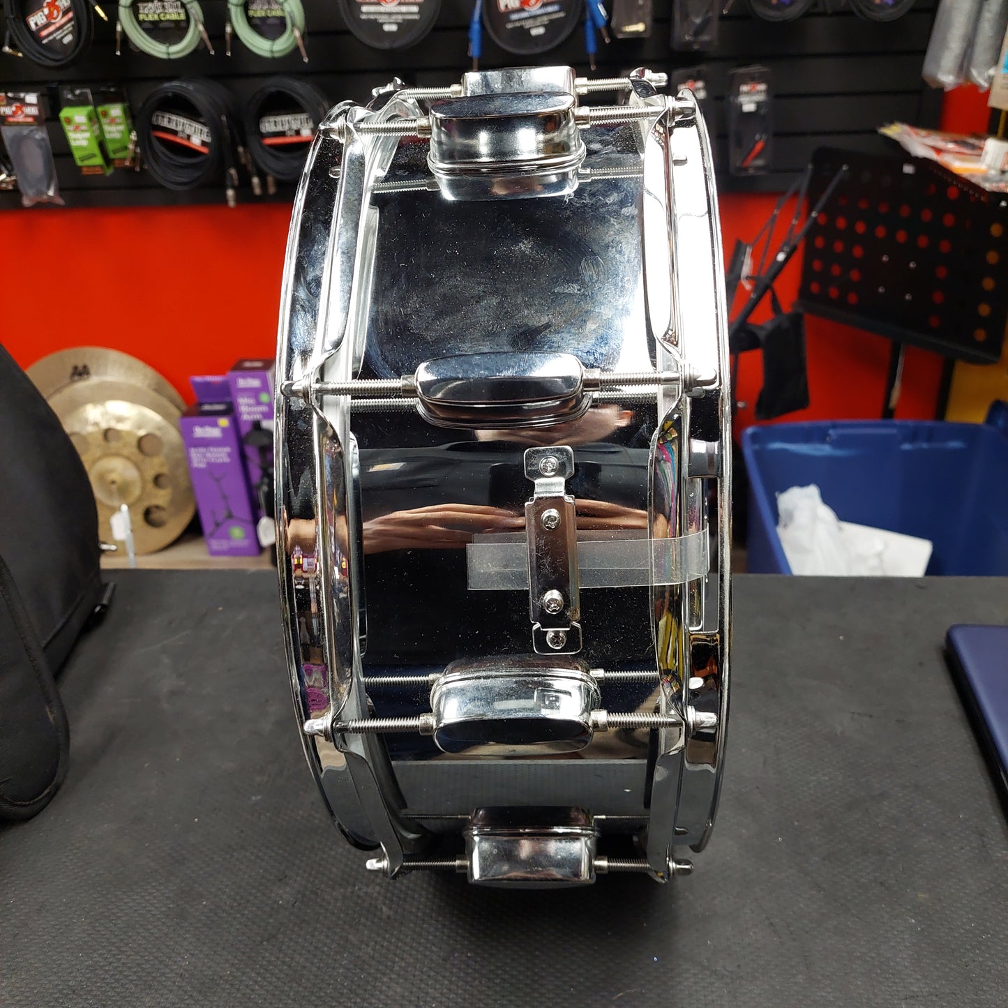 Majestic Chrome Snare Drum w/ Gig Bag (USED)