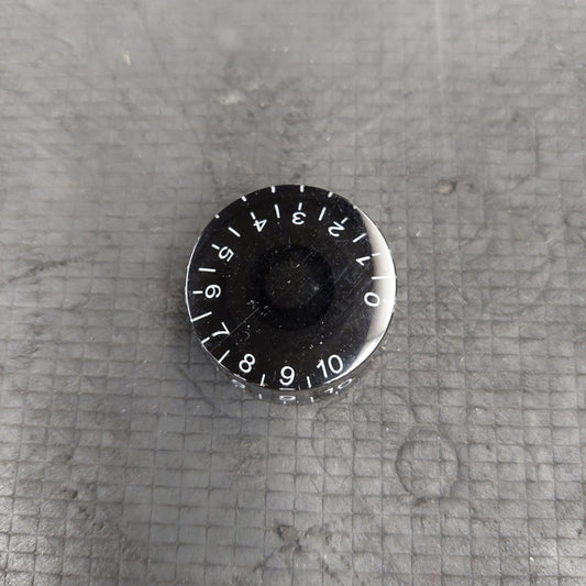 Electric Guitar Volume/Tone Control Knob - Plastic - Black