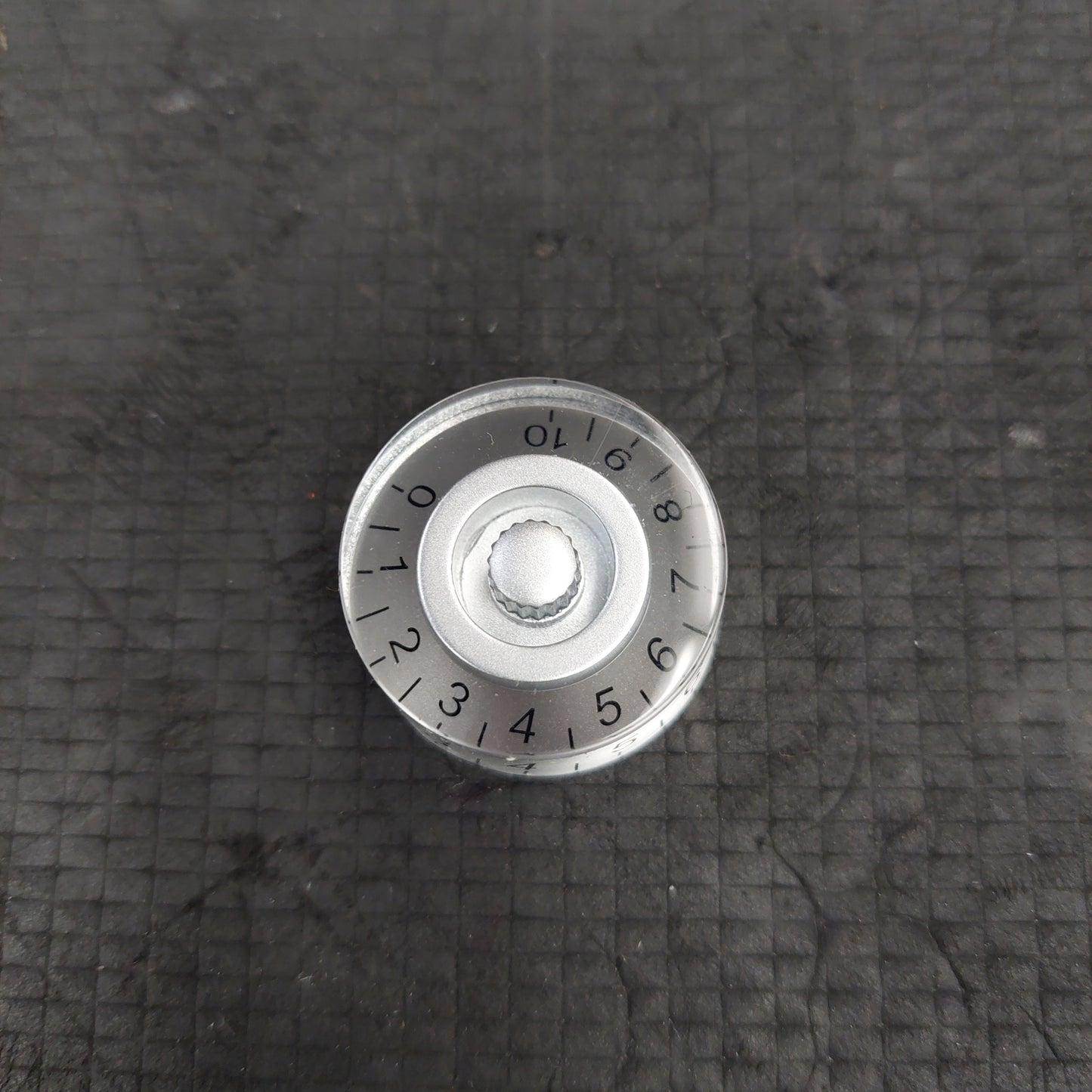 Electric Guitar Volume/Tone Control Knob - Plastic - Clear