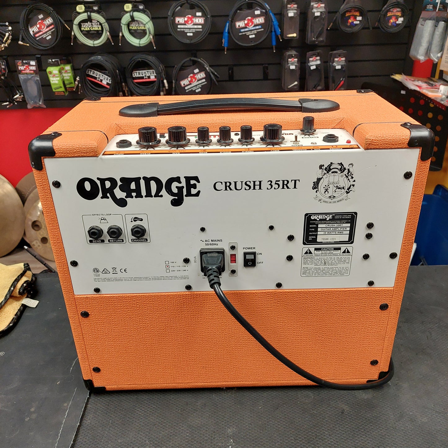 2021 Orange Crush 35RT Guitar Amplifier - SN# 70588-1221