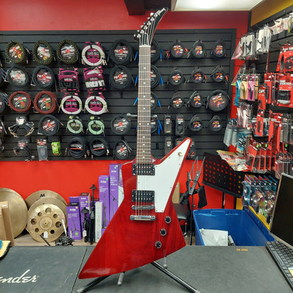 2011 Gibson Explorer Red Transparent Electric Guitar w/ Gibson Hardcase - SN# 102510359