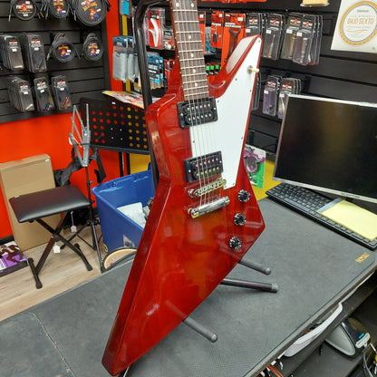 2011 Gibson Explorer Red Transparent Electric Guitar w/ Gibson Hardcase - SN# 102510359