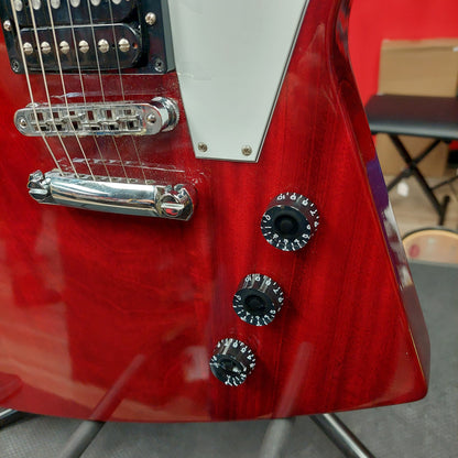 2011 Gibson Explorer Red Transparent Electric Guitar w/ Gibson Hardcase - SN# 102510359