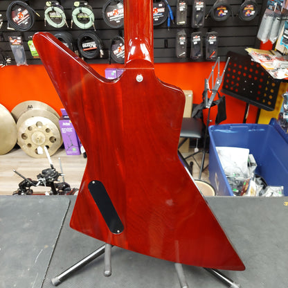2011 Gibson Explorer Red Transparent Electric Guitar w/ Gibson Hardcase - SN# 102510359